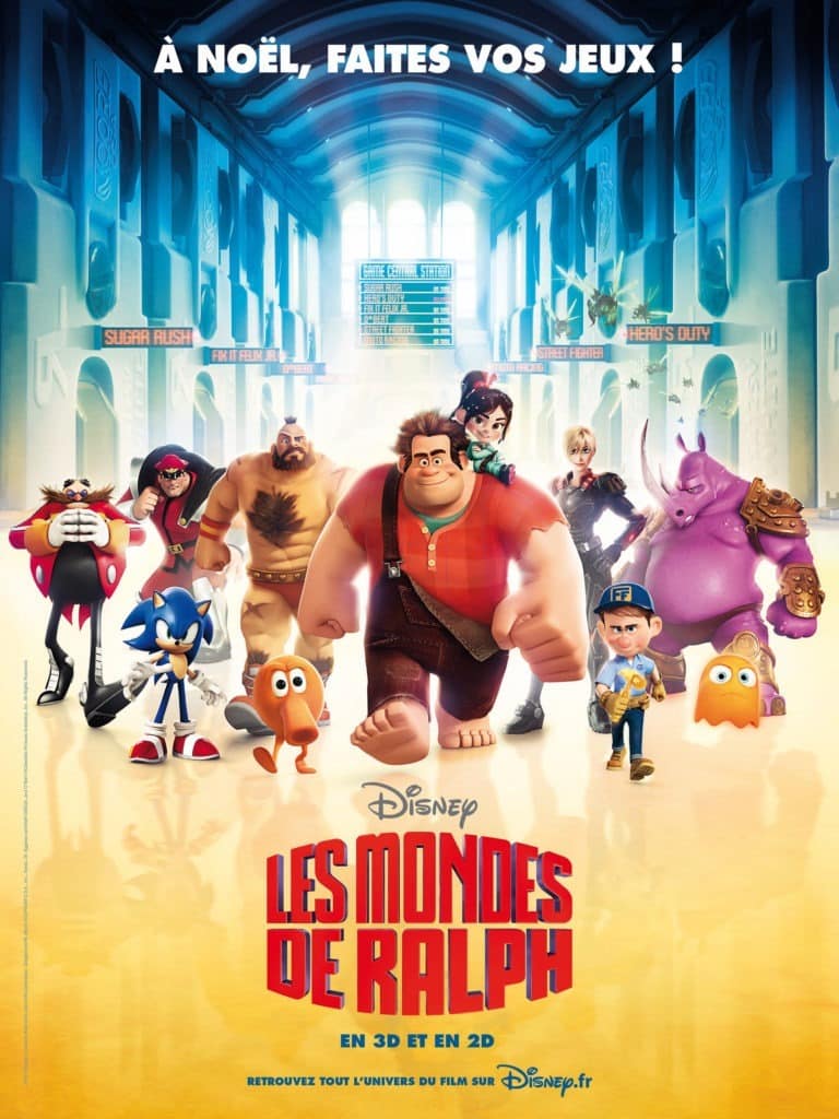 Affiche Les Mondes de Ralph Affiche Les Mondes de Ralph