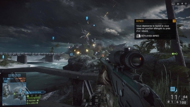 battlefield 4 tempete Oh ! Un petit bateau échoué !