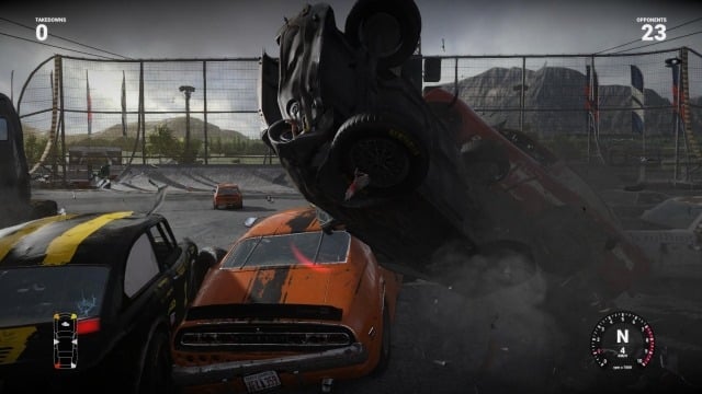 Next Car Game 2014 01 27 20 21 20 20 Lâchez 24 furieux dans une arène et ça donne ça !