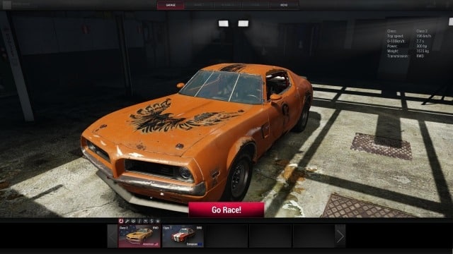 Next Car Game 2014 01 27 20 24 17 38 La première voiture disponible dans cet alpha