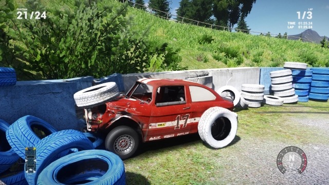 Next Car Game 2014 01 30 07 18 15 74 Le décors est aussi impacté lors d'un collision, et ça rend vraiment bien !