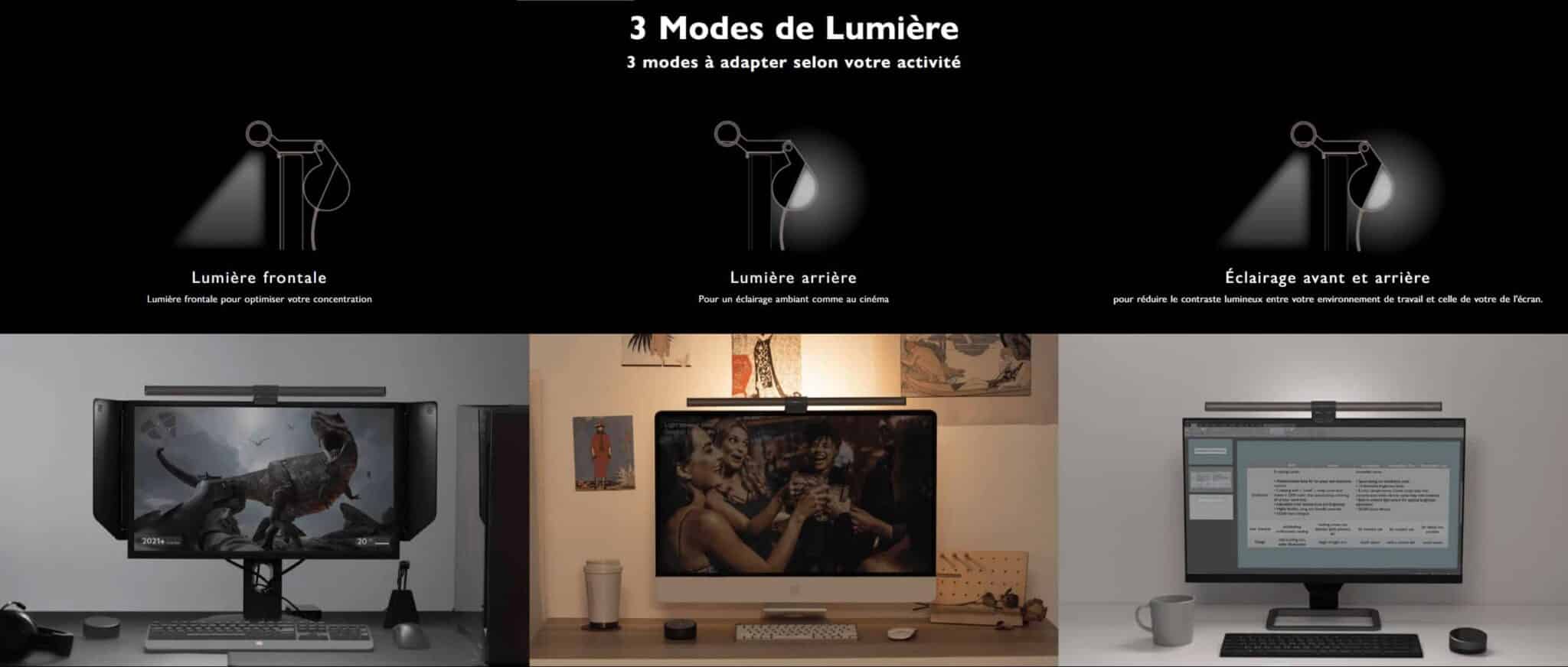 BenQ ScreenBar Halo mode BenQ ScreenBar Halo mode