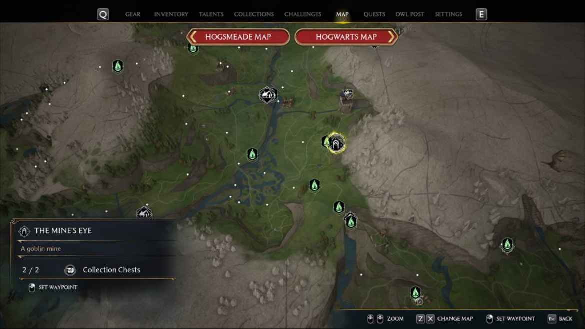 1677191967 0 Tous les emplacements de Cairn Dungeon dans lheritage de Poudlard L'héritage de Poudlard Le donjon de l'œil de la mine