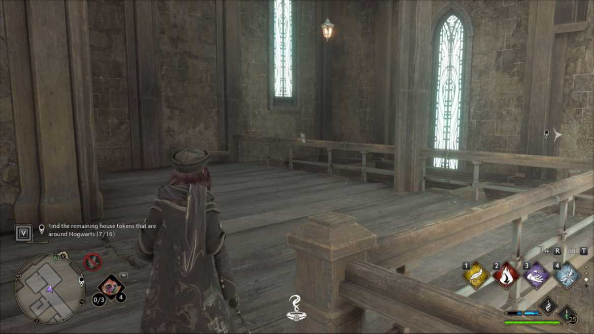 1677193912 162 Tous les emplacements cles de Daedalian dans lheritage de Poudlard Clé de la tour de l'horloge de l'aile sud de l'héritage de Poudlard