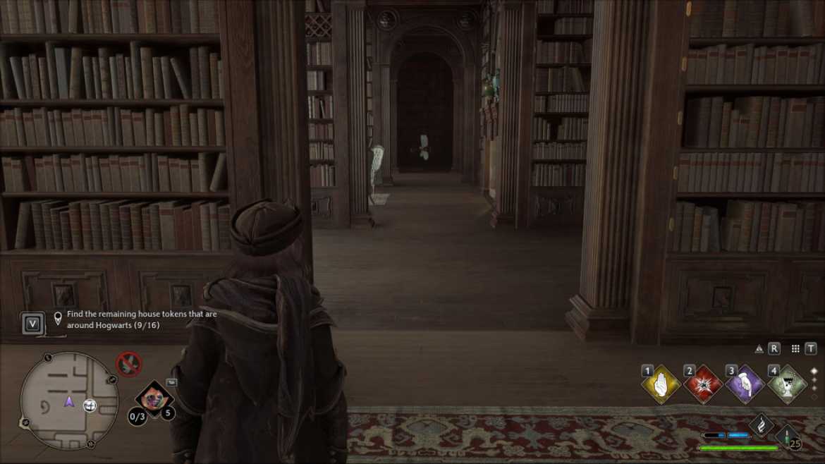 1677193912 417 Tous les emplacements cles de Daedalian dans lheritage de Poudlard Clé de l'annexe de la bibliothèque de l'héritage de Poudlard