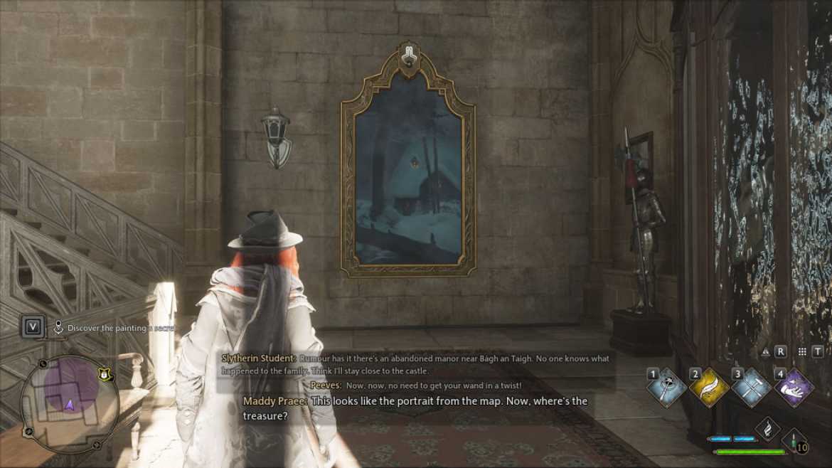 1677577970 435 Cache de lheritage de Poudlard dans le guide de quete Cache de l'héritage de Poudlard dans le portrait du château