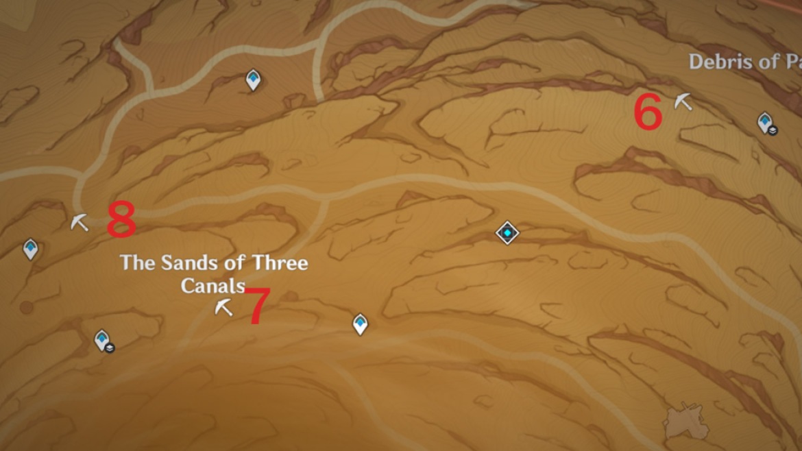 1677803728 34 Tous les emplacements des obelisques alteres a Genshin Impact Emplacements des obélisques altérés 3