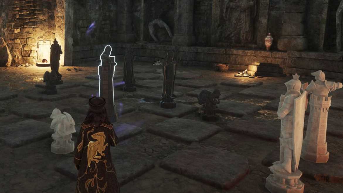 1678214707 696 Comment resoudre le puzzle dechecs du coffre au tresor dans Hogwarts Legacy Marunweem Chess Puzzle Solution