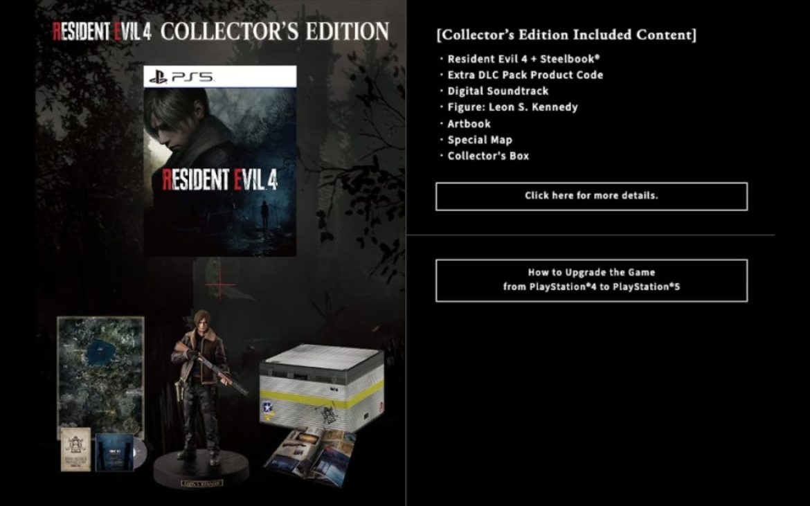1678743586 479 Tous les bonus de precommande de Resident Evil 4 Remake Édition Collector RE4 Remake
