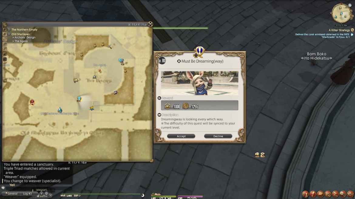 FFXIV par ou commencer la quete tribale de Loporrit FFXIV par ou commencer la quete tribale de Loporrit