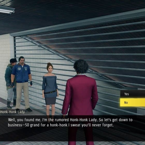 Tous les emplacements Honk Honk dans Yakuza Like a Dragon Tous les emplacements Honk Honk dans Yakuza Like a Dragon