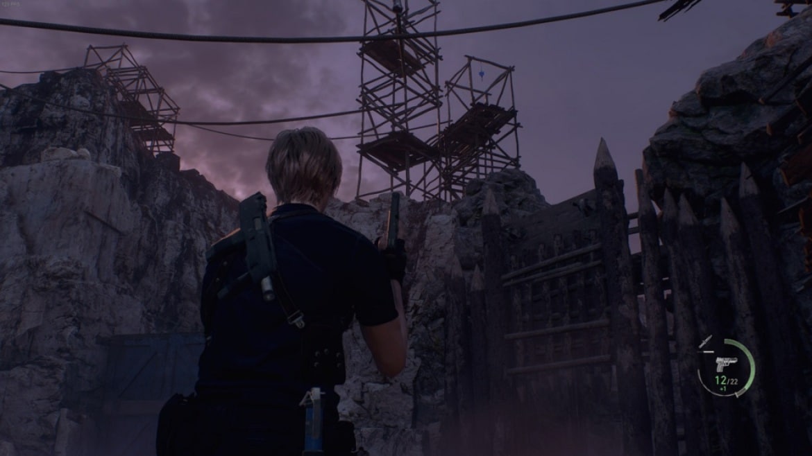 Tous les emplacements des medaillons bleus de la carriere et Resident Evil 4 Remake Carrière Médaillon Bleu 1