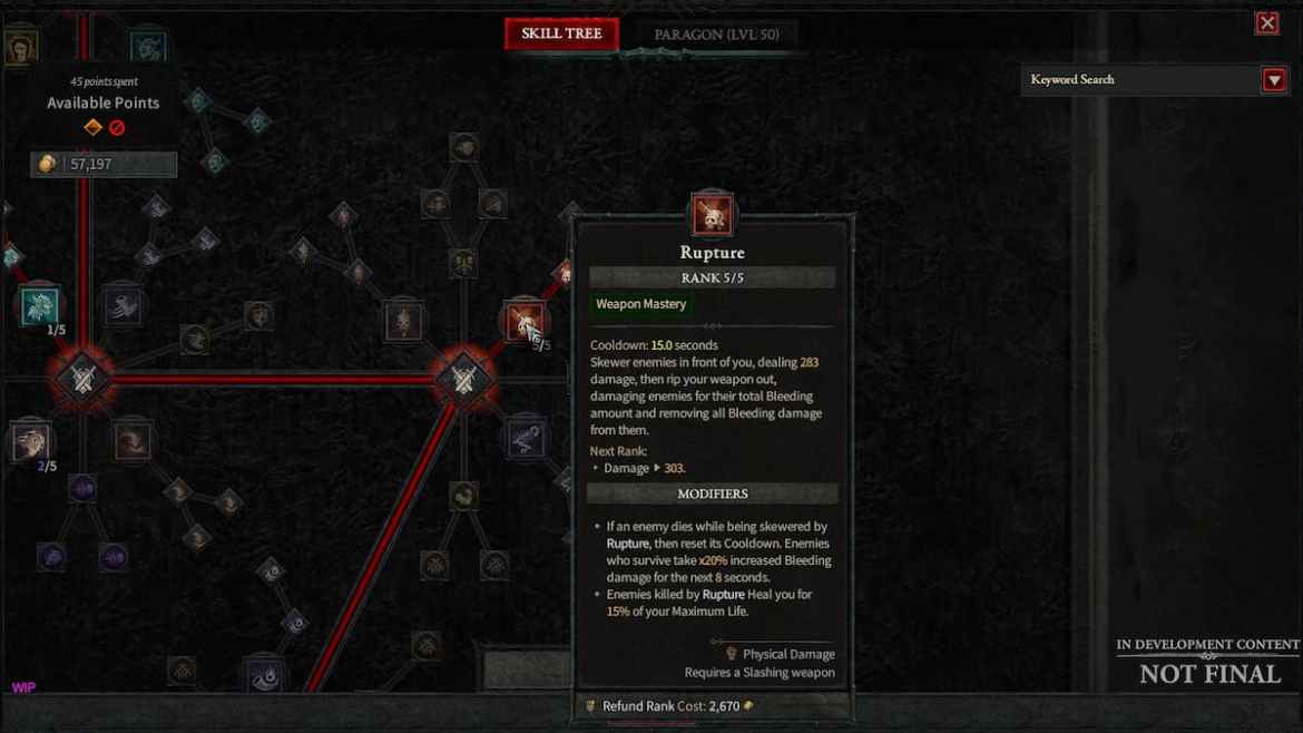 Tout ce que nous savons sur larbre de competences de Tout ce que nous savons sur larbre de competences de