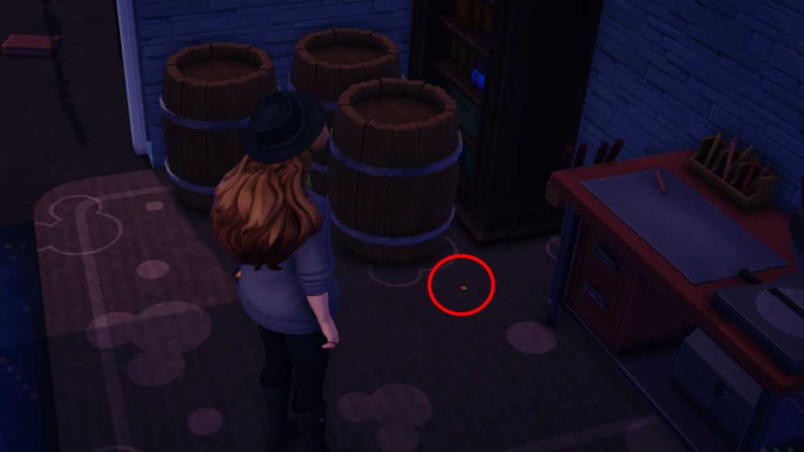 1680724039 667 Comment obtenir tous les cailloux oranges dans Disney Dreamlight Valley Mickey Secret Room Troisième galet orange Disney Dreamlight Valley