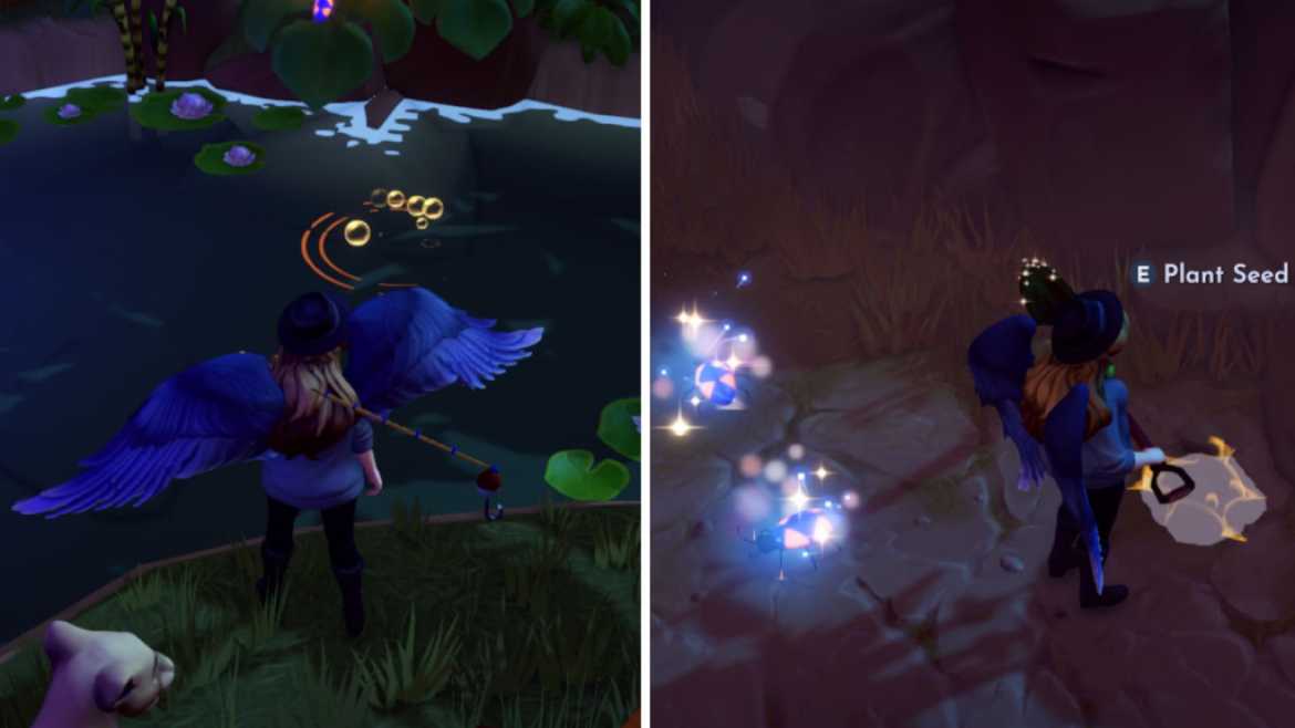 1680795626 63 Comment terminer les yeux dans le noir dans Disney Dreamlight Emplacements des bogues colorés et visqueux DDLV