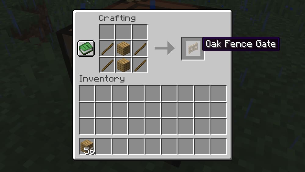 1682111406 989 Comment faire une cloture dans Minecraft Portes de clôture Minecraft Crafting