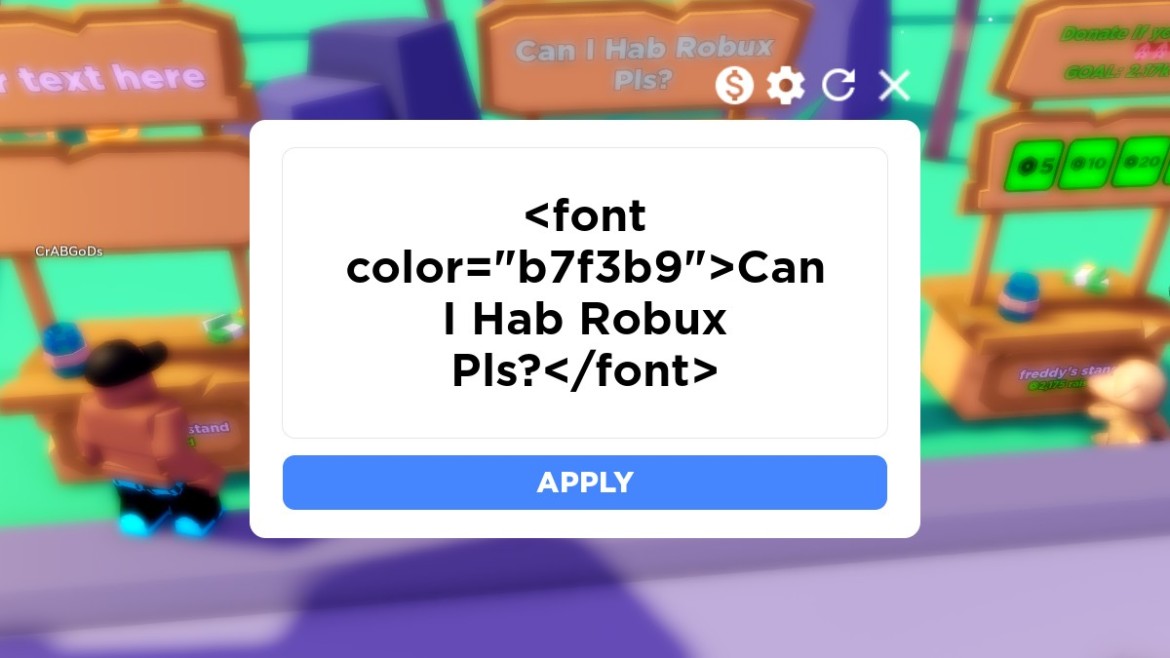 1682799850 660 Roblox Comment changer la couleur du texte dans Pls Donate 1682799850 660 Roblox Comment changer la couleur du texte dans Pls Donate