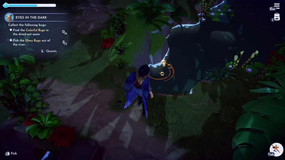 Comment obtenir des insectes visqueux dans Disney Dreamlight Valley Emplacement de l'insecte gluant de Disney Dreamlight Valley