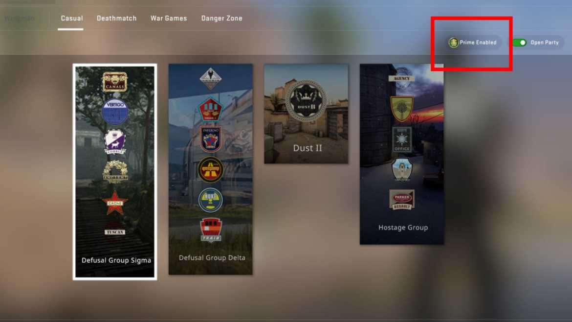 Comment obtenir le statut Prime sur CSGO Comment obtenir le statut principal CSGO