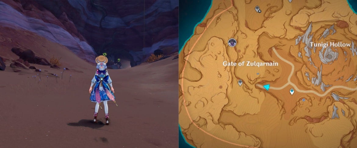 Ou trouver le boss mondial baptiste inique dans Genshin Impact Ou trouver le boss mondial baptiste inique dans Genshin Impact