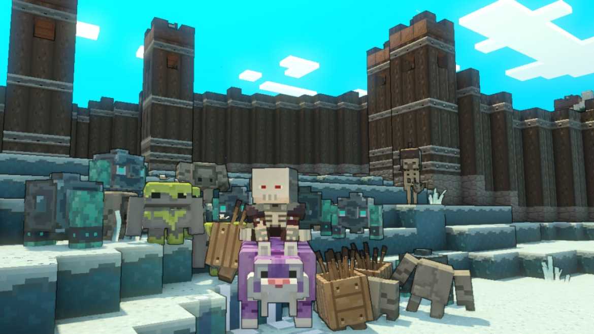 Pouvez vous defendre deux villages dans Minecraft Legends – Repondu Starter Village Defense dans Minecraft Legends