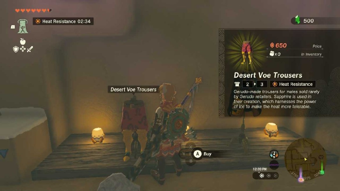 1684276686 175 Tears of the Kingdom – Ou trouver larmure Desert Voe 1684276686 175 Tears of the Kingdom – Ou trouver larmure Desert Voe