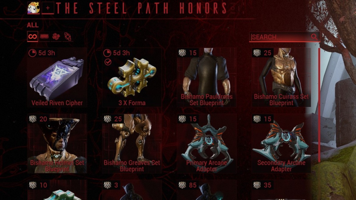 1684878171 90 Comment debloquer le chemin de lacier dans Warframe Honneurs de Warframe Steel Path