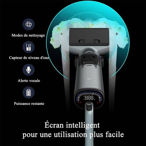 Aspirateur Balai Sans Fil Intelligent XIAOMI OSOTEK H200 Auto Nettoyeur Sec Humide 3 Modes Ecran LED 2 2 Aspirateur Balai Sans Fil Intelligent XIAOMI OSOTEK H200 Auto Nettoyeur Sec Humide 3 Modes Ecran LED 2 2