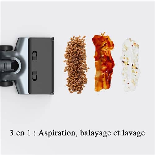 Aspirateur Balai Sans Fil Intelligent XIAOMI OSOTEK H200 Auto Nettoyeur Sec Humide 3 Modes Ecran LED 6 Aspirateur Balai Sans Fil Intelligent XIAOMI OSOTEK H200 Auto Nettoyeur Sec Humide 3 Modes Ecran LED 6