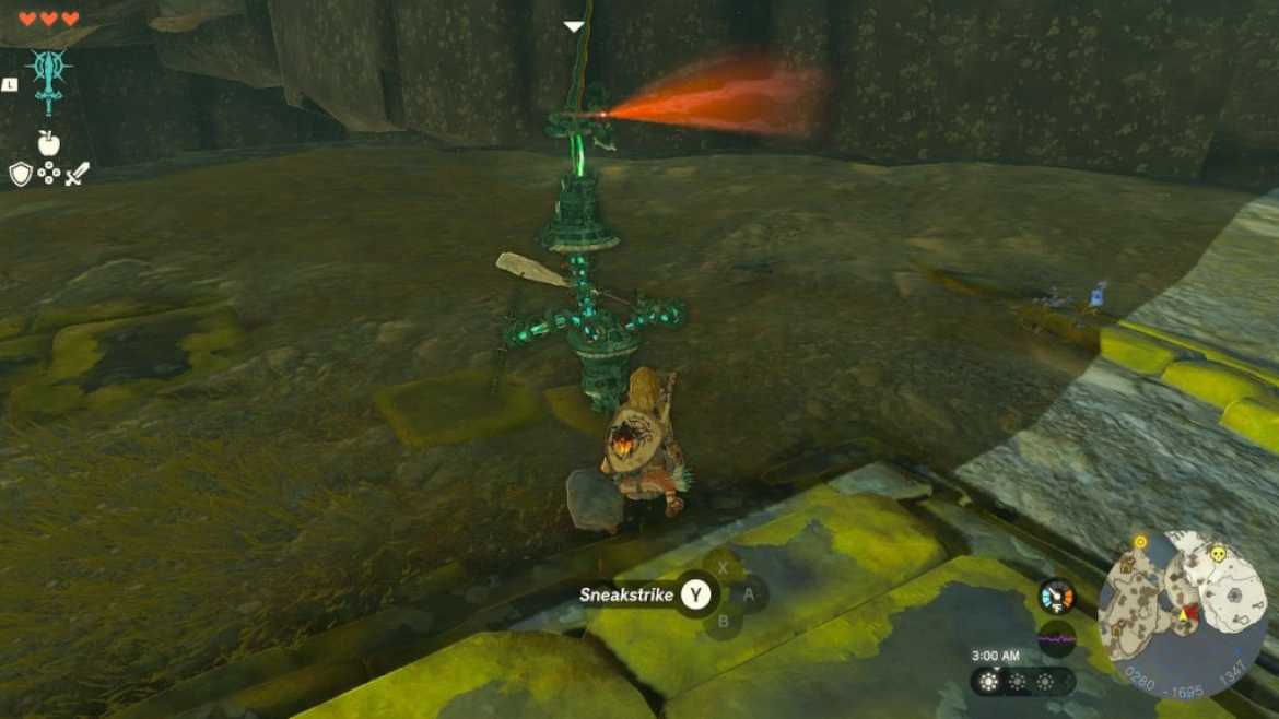 Comment attaquer en douce dans Tears of the Kingdom Larmes du royaume Sneakstrike