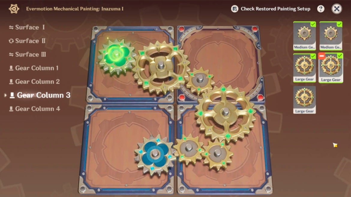 Genshin Impact Peinture mecanique Evermotion Solutions Invoker Day 3 Genshin Impact Evermotion Peinture Mécanique Inazuma 1