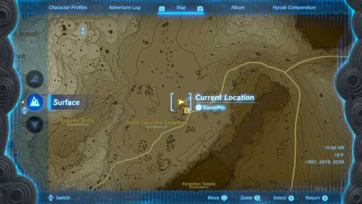 Ou trouver de la saffline fraiche dans Tears of the Emplacement cool de Safflina Hebra à TOTK