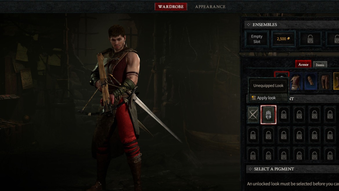 Peut on cacher son casque dans Diablo 4 Repondu Enlever le casque Diablo 4 Wardrobe