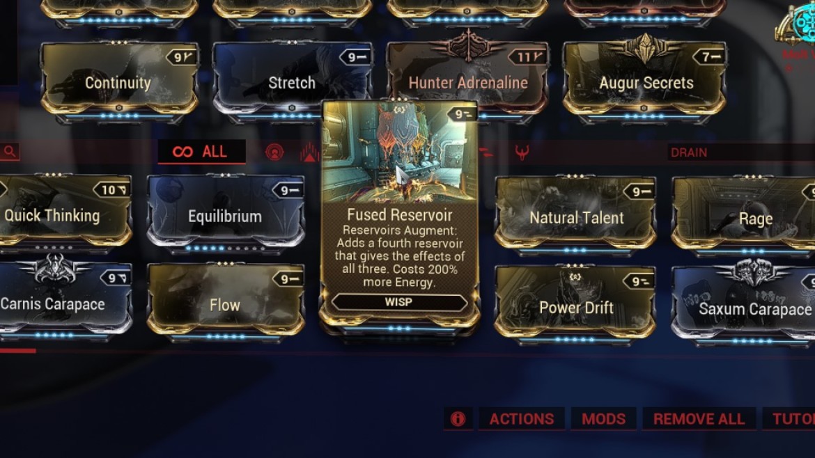 Quest ce quun Mod dAugmentation dans Warframe – Repondu Mod d'Augmentation de Warframe