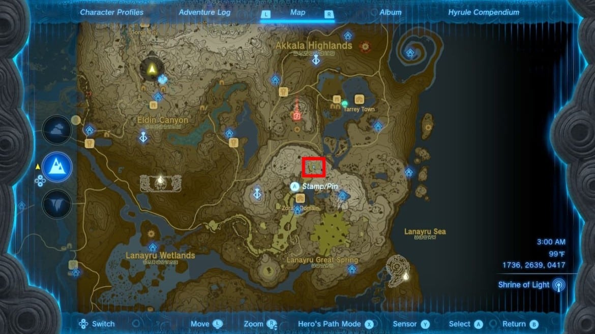 Tears of The Kingdom – Ou est le lac Toto Tears of The Kingdom – Ou est le lac Toto