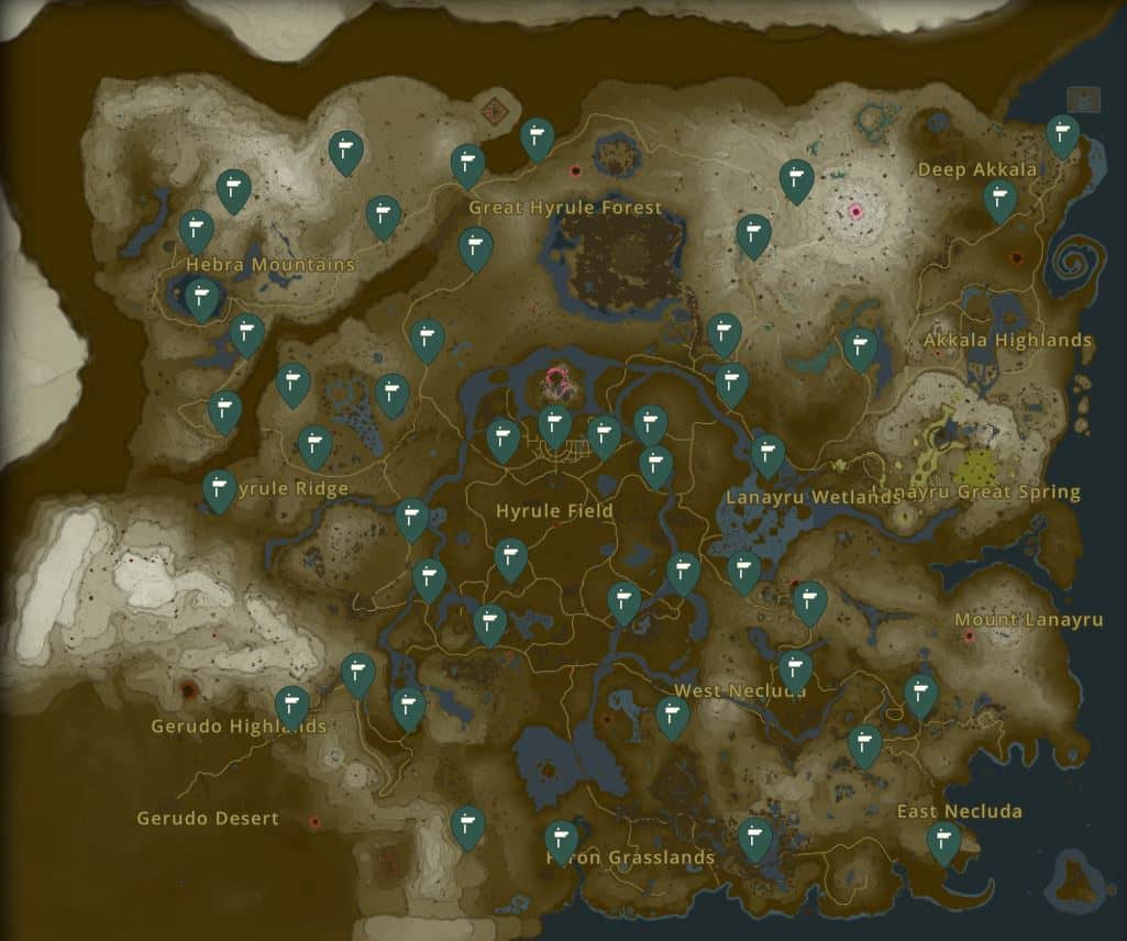 Tous les emplacements des panneaux Hudson dans Tears of the Tous les emplacements des panneaux Hudson dans Tears of the