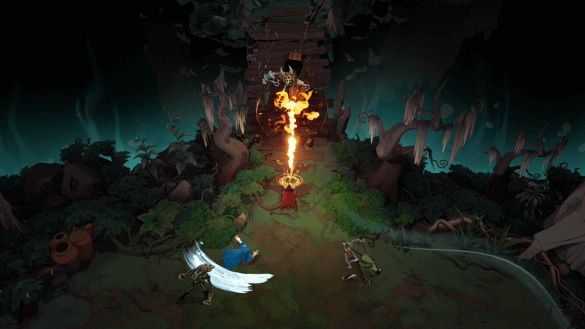 Tout revele a la vitrine des Humble Games 2023 Wizard of Legend 2 Bataille