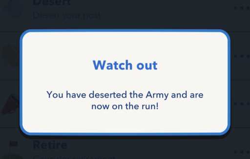1685820857 635 Comment terminer le defi Attack Titan dans BitLife Déserter l'armée pour le défi Attack Titan dans BitLife