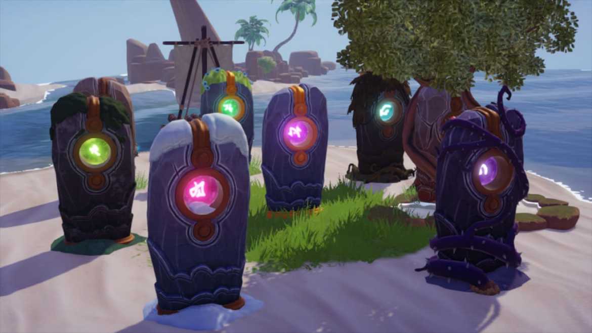 1686409171 267 Disney Dreamlight Valley Entre un Skull Rock et un Hard Résoudre le puzzle du pilier de l'unité DDLV