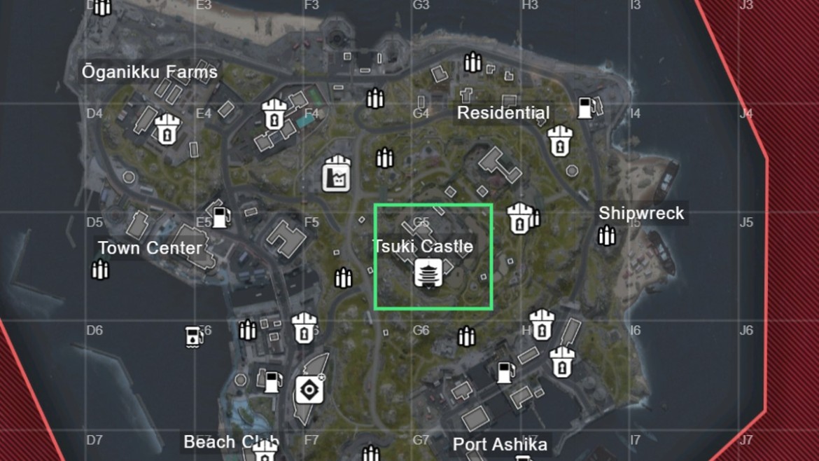 1686967276 443 Regardez le guide de mission White Lotus COD DMZ Château de Tsuki de l'île d'Ashika DMZ