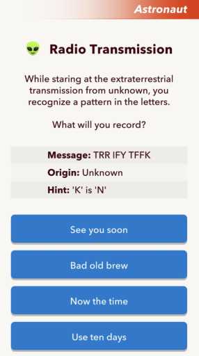 1687810792 58 Comment decrypter les messages extraterrestres dans BitLife Deuxième transmission du message de décryptage BitLife