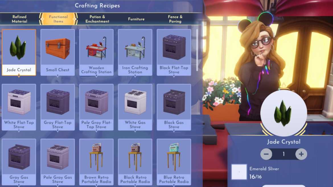 1687963965 205 Que font les Emerald Slivers dans Disney Dreamlight Valley Cristal de jade dans la vallée Disney Dreamlight