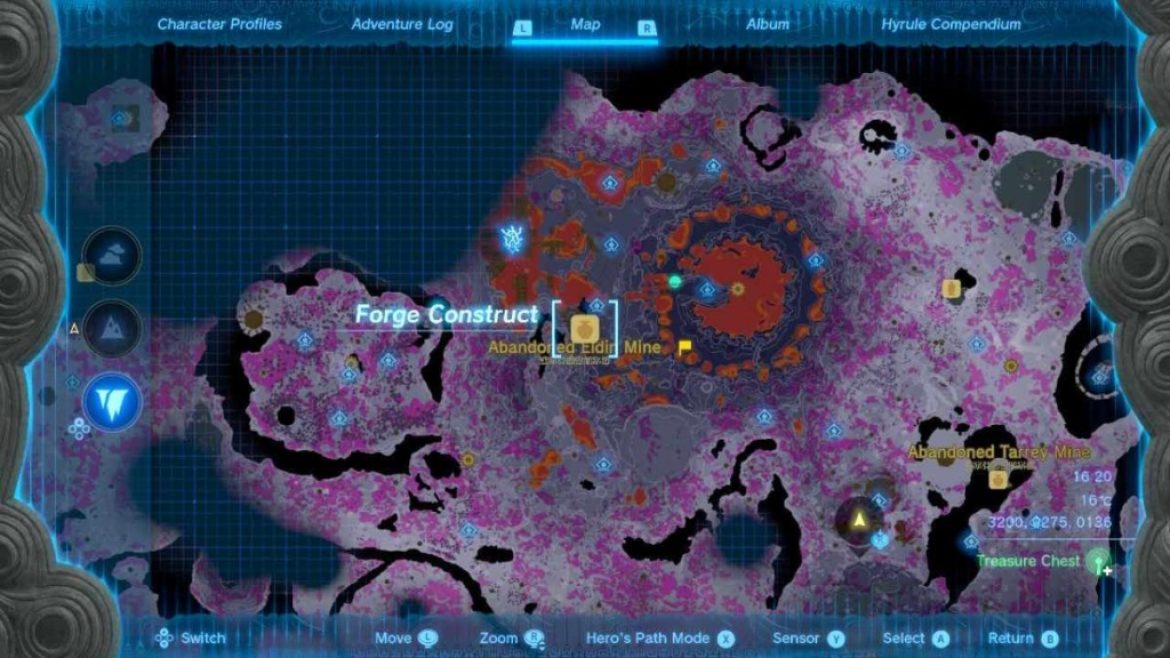 1688080403 494 Tous les emplacements de construction de forge dans Tears of death-mountain-chasm-eldin-mine-forge-construct-totk