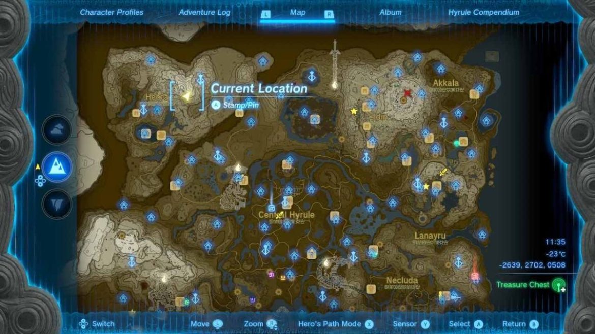 1688085498 420 Comment obtenir larc du grand aigle dans Tears of the map-location-of-swallow-bow-totk