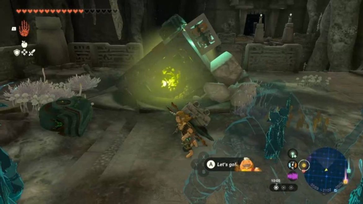 1688153752 25 Comment terminer le depot du bras droit dans Zelda Tears box-on-beam-right-arm-in-totk