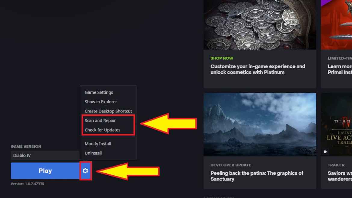 Code derreur 75 dans Diablo 4 Code derreur 75 dans Diablo 4