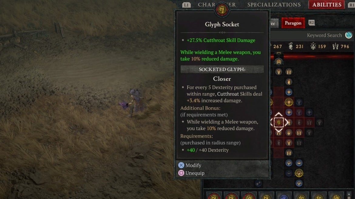 Comment obtenir le glyphe plus proche dans Diablo 4 Glyphe plus proche