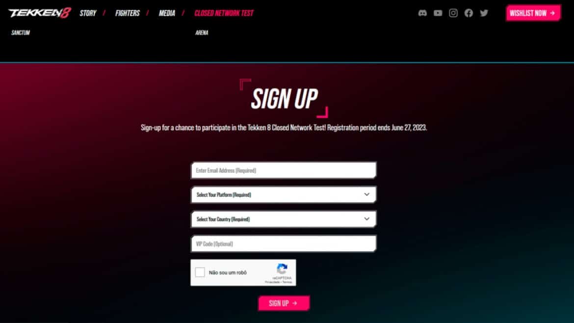 Comment sinscrire au test beta ferme de Tekken 8 Comment sinscrire au test beta ferme de Tekken 8