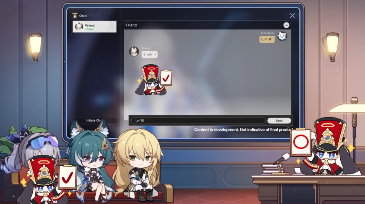 Comment utiliser les fonctions de chat entre amis dans Honkai Comment utiliser les fonctions de chat entre amis dans Honkai