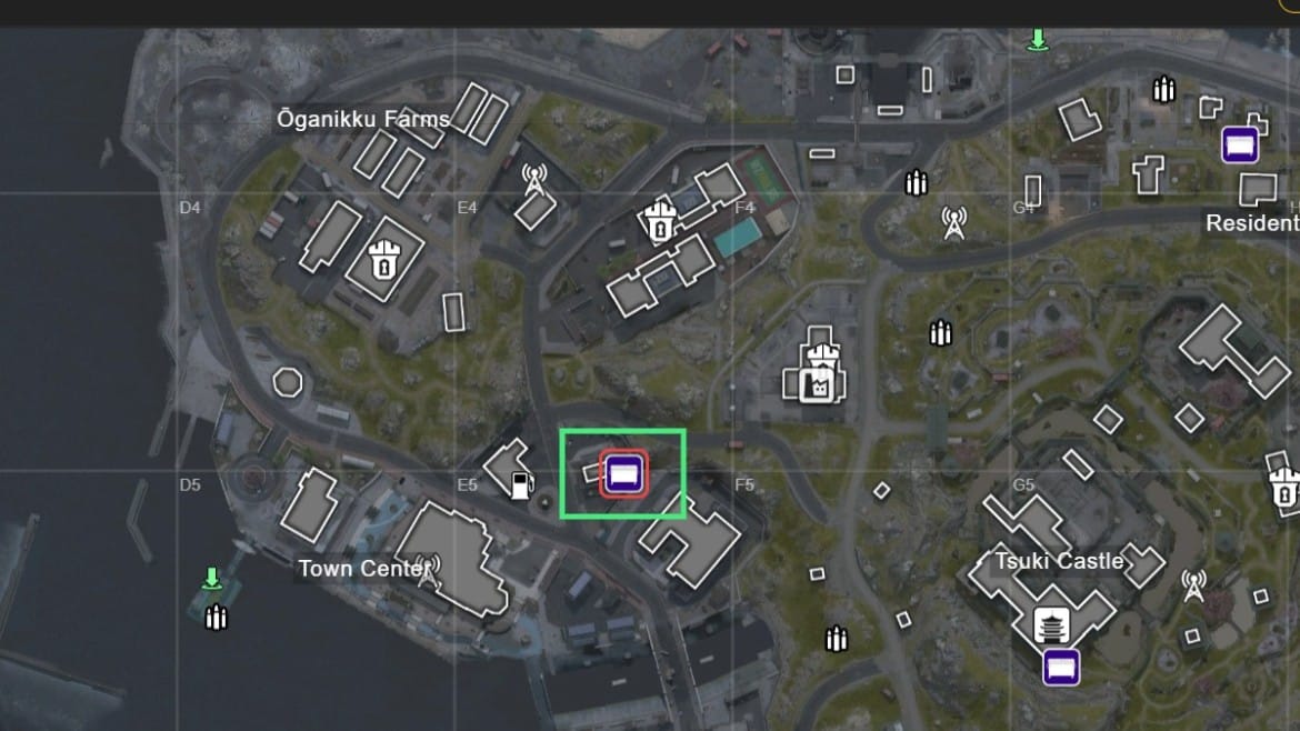 Explication de lemplacement de la DMZ Dead Drop du centre ville Centre-ville Dead Drop DMZ